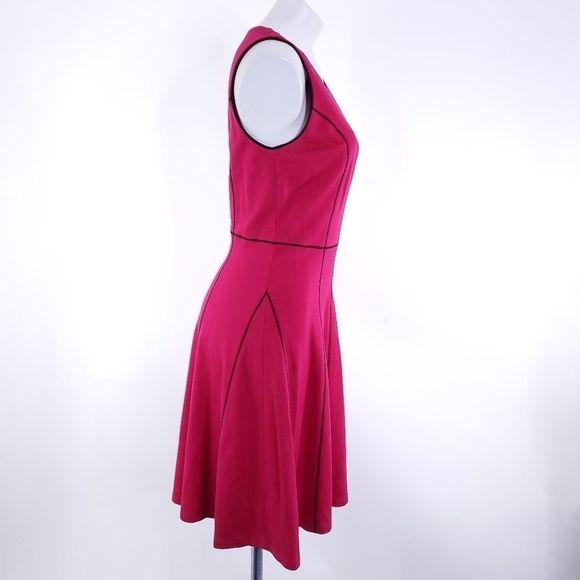 Carmen by Carmen Marc Valvo ponte dress sz S - Picture 4 of 7